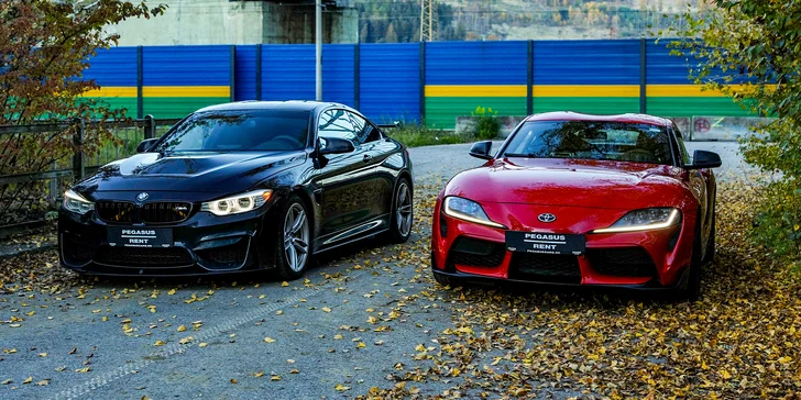 Zážitková jazda na Toyote Supre 500HP alebo BMW M4!