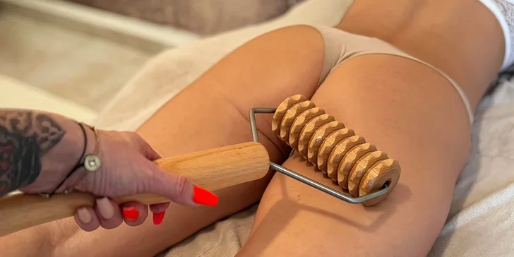 Maderoterapie aneb zatočte s celulitidou i otoky, 1–10 návštěv v délce 60 min.