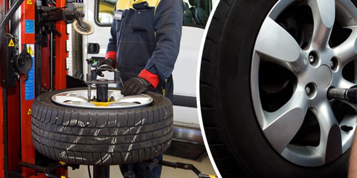 Kompletní přezutí pneumatik vašeho vozu