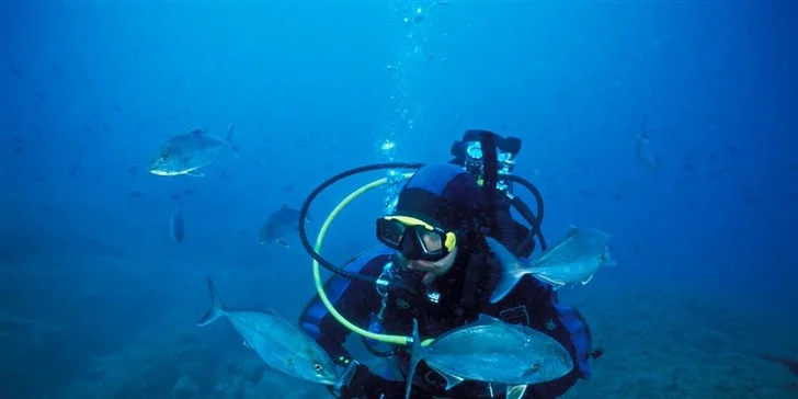 Prodloužený aktivní víkend s potápěním v Chorvatsku pro úplné začátečníky