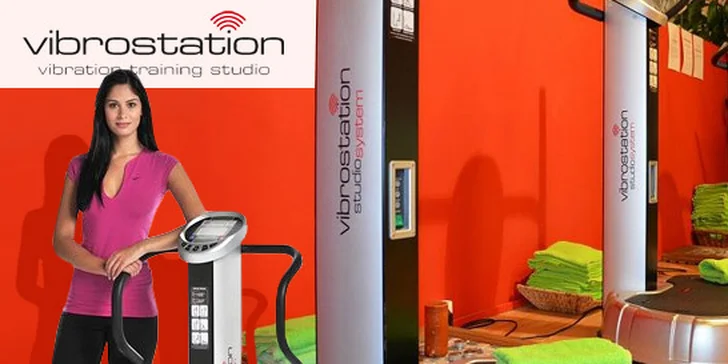 99 Kč za TŘI půlhodinové lekce Vibrostation! Zatřeste s tukovými polštářky a zpevněte celé tělo.