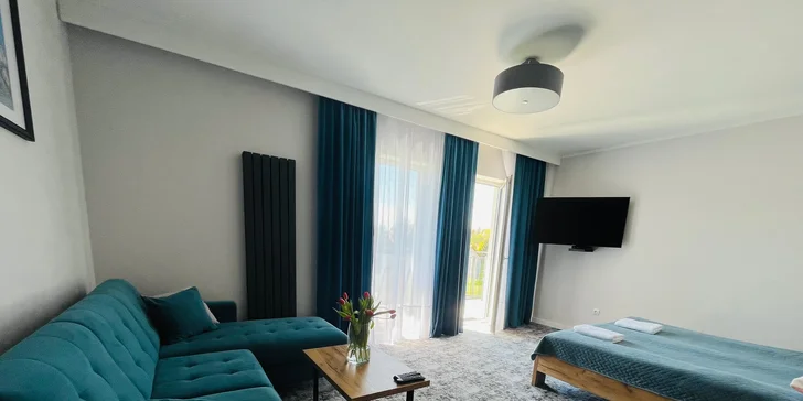 Zázemie vám poskytne moderne zariadený apartmán s kapacitou dvoch až štyroch osôb.