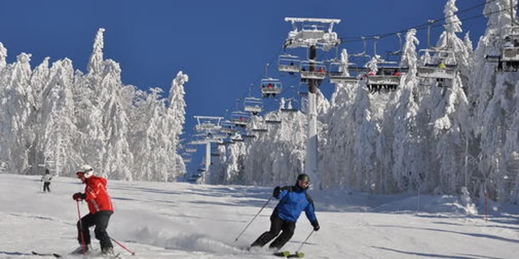 3 noci u Lipenské přehrady a lyžování na Hochfichtu