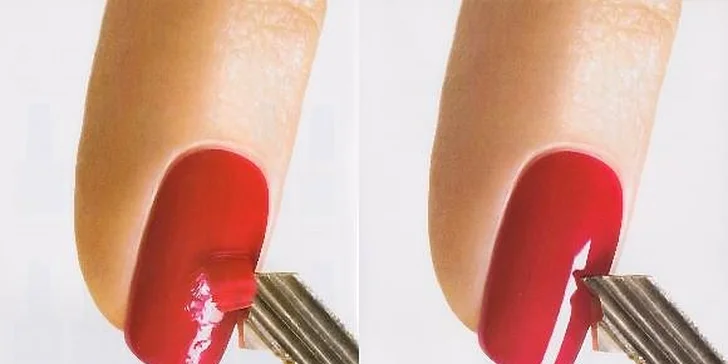 Manikúra a lakování CND Shellac