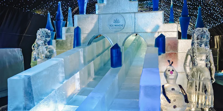 Ledové sochy na Čerňáku: Ice Magic, největší ledová výstava v Česku