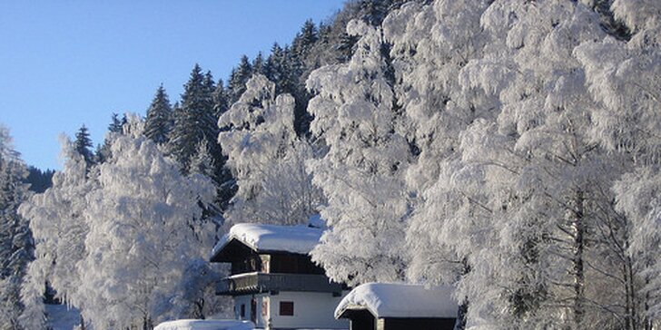 Lednové pobyty v penzionu v rakouských Alpách pro 2 osoby
