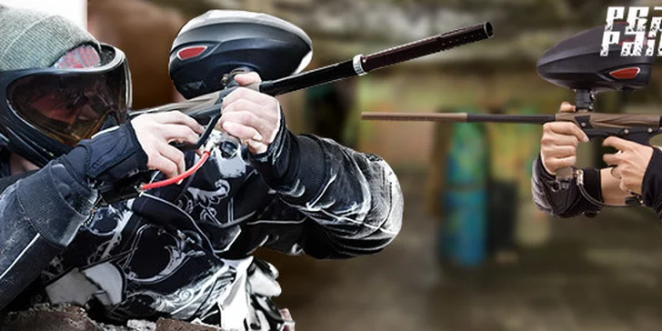 2 hodiny akčního indoor paintballu na Václaváku
