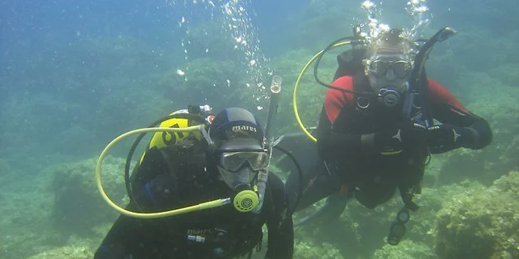 Prodloužený aktivní víkend s potápěním v Chorvatsku pro úplné začátečníky