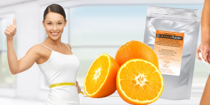Čaj podporující hubnutí ORANGE PU-ERH