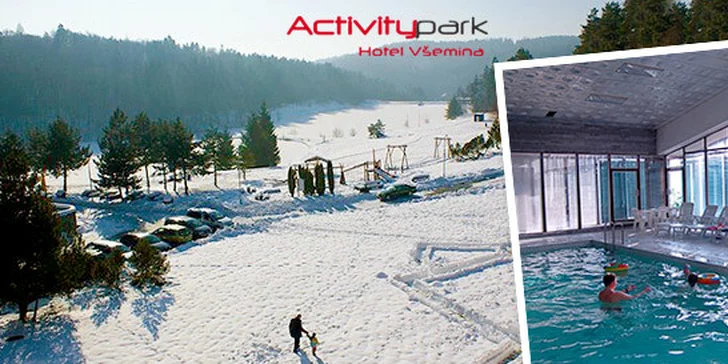Nabitý pobyt pro dva v Activitypark Hotelu Všemina