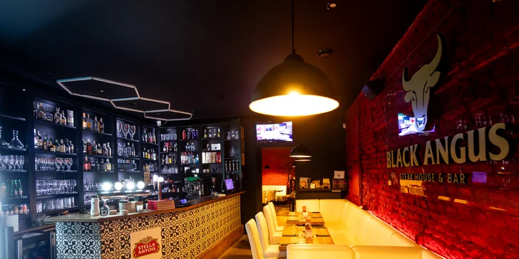 Čaká vás sýty a chuťovo výrazný zážitok v modernom steakhouse prostredí. 