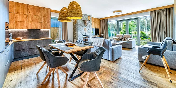 Apartmány a chalety vás nadchnou svým promyšleným designem v alpském stylu.