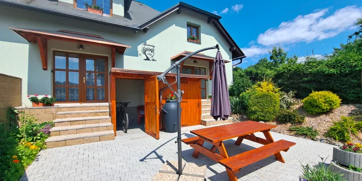 Apartmány mají samostatný vchod, takže budete mít dostatek klidu i soukromí.