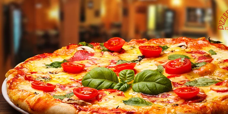 2 vynikající křupavé pizzy dle vlastního výběru