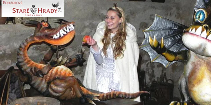 Výlet do říše fantazie: Rodinné vstupné na hrad plný draků a pohádkové pexeso