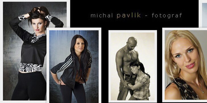 Focení u profesionálního fotografa Michala Pavlíka + poukaz na kosmetické ošetření