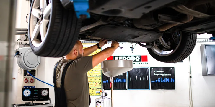 Výmena oleja a olejového filtra s kontrolou vozidla