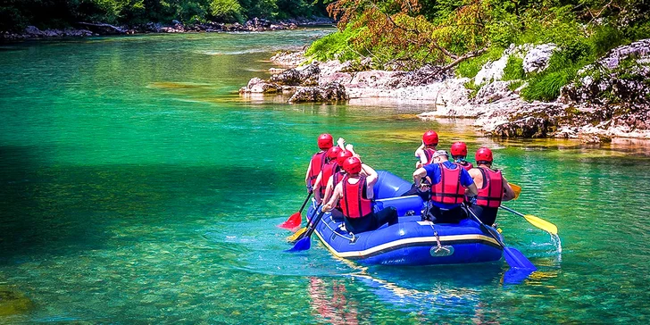 Splav Váhu na Liptove s kompletným výstrojom a fotografiami