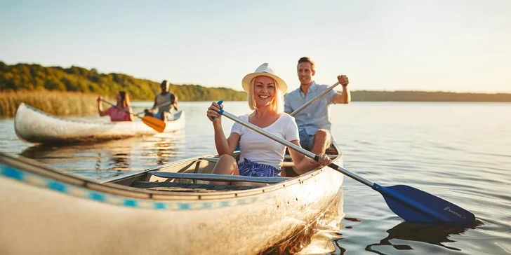 Splav Malého Dunaja na trase Tomášov - Jelka