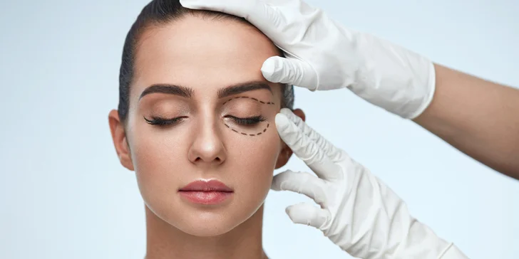 Odstránenie kruhov pod očami či korekcia horných a dolných očných viečok plazmovým lúčom vo Fabulous beauty