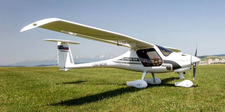 Preleťte sa ponad Spiš lietadlom PIPISTREL VIRUS SW 121 aj s možnosťou pilotovania