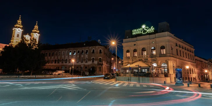 Výnimočný pobyt v Grand Hoteli Sole**** v centre Nitry