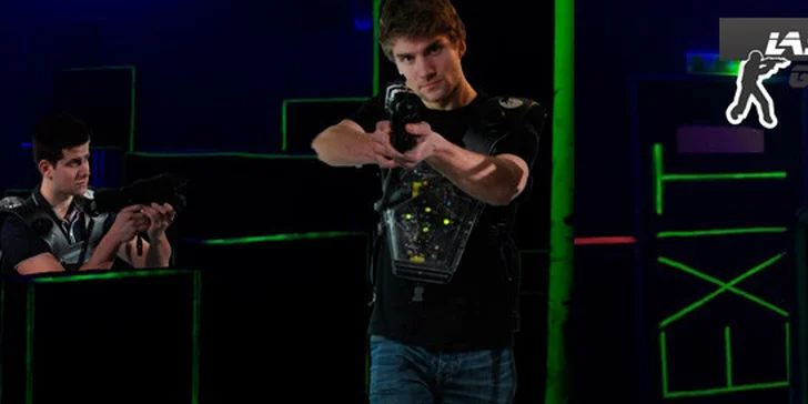 Taktická či akční laser game - na výběr dvě arény pro 10 či 15 hráčů