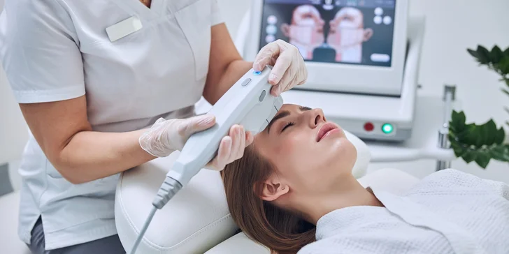 HIFU Ultherapy: Nechirurgický lifting čela, očného okolia, krku aj podbradku