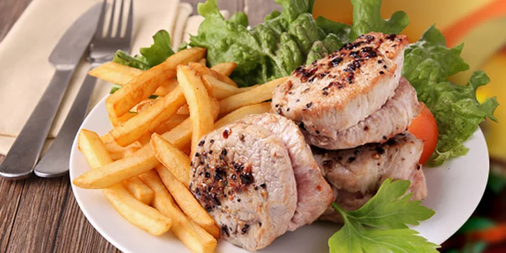 199 Kč za DVĚ porce vepřové panenky a DVĚ přílohy v restauraci Reno. Příjemné posezení a poctivé jídlo se slevou 52 %!