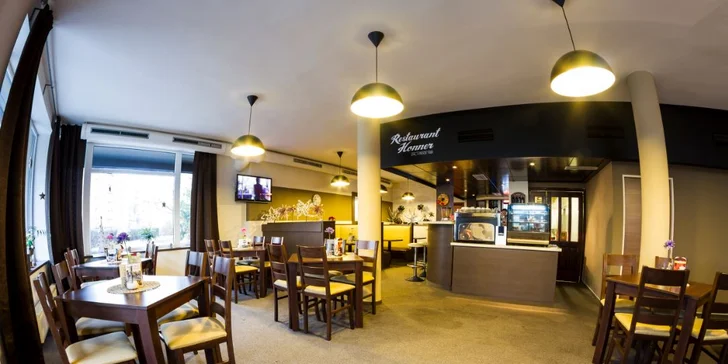 Znamenitý mix grill v restaurantu Honner