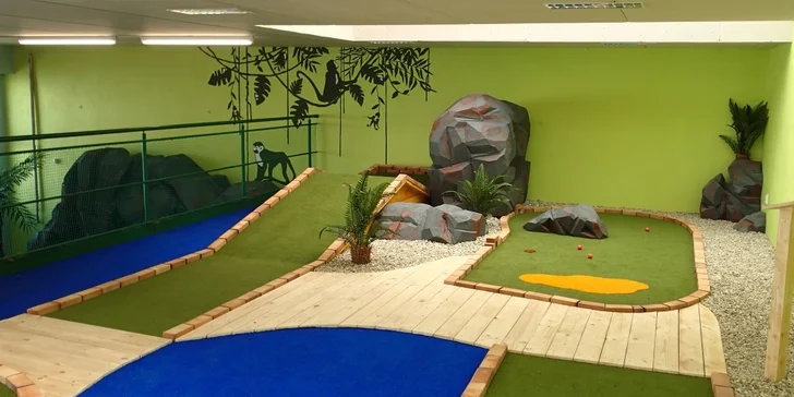 1,5 hodiny zábavy na Adventure golfu pro 1 osobu