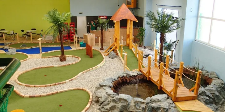 1,5 hodiny zábavy na Adventure golfu pro 1 osobu