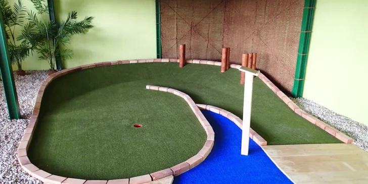 1,5 hodiny zábavy na Adventure golfu pro 1 osobu
