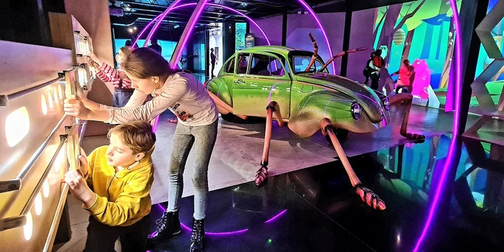 Vstup do nápaditej digitálnej galérie Poliankovo