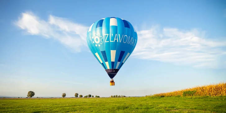 Svet ako na dlani počas letu balónom