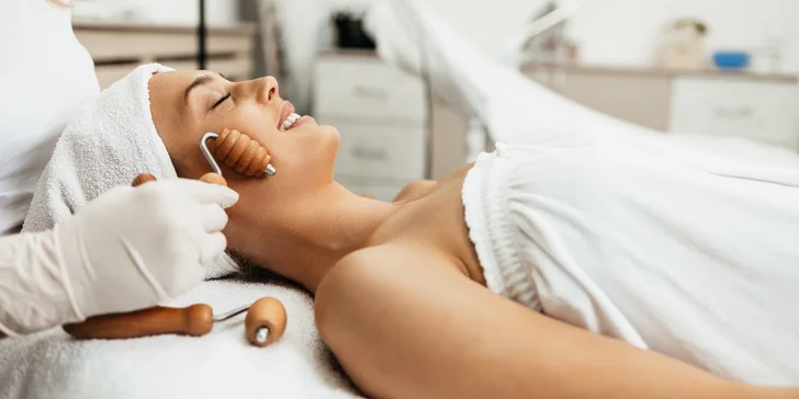 Maderoterapia tváre, ultralifting, čistenie s masážou pleti aj luxusné balíčky ošetrení