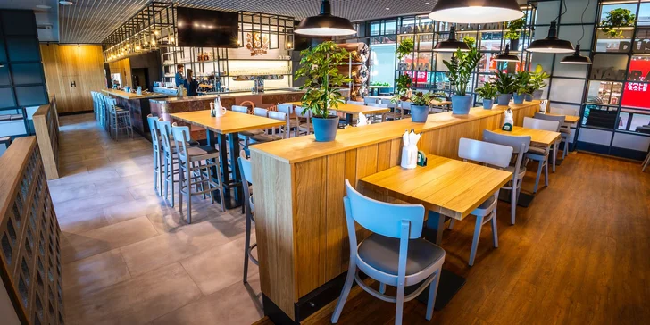 Reštaurácia Smíchov: Otvorený voucher na konzumáciu v hodnote 50 €