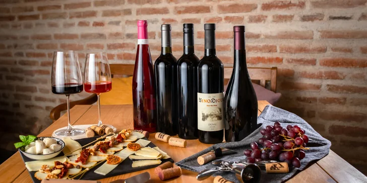Degustácia slovenských vín aj s pohostením pre dve osoby v Trnavskej vieche