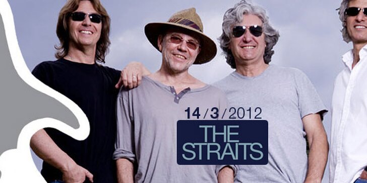 490 Kč za koncert členů legendárních Dire Straits v hodnotě 890 Kč. Alan Clark, Chris White, Phil Palmer a ty největší hity v podání The Straits!