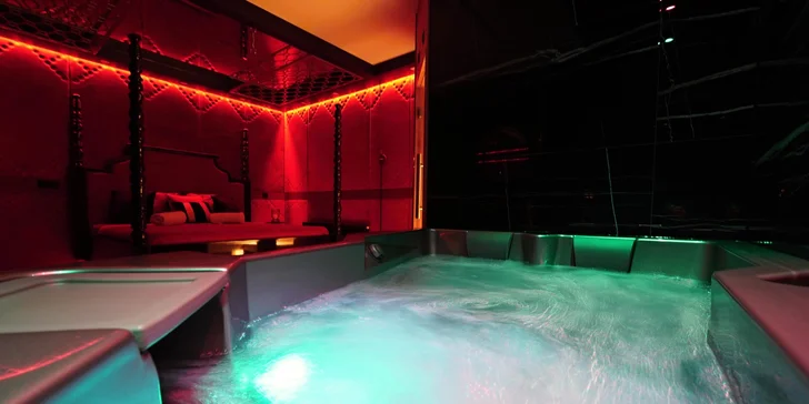 Privátny vstup do wellness centra v štýle 50 Shades of Grey, aj celá noc