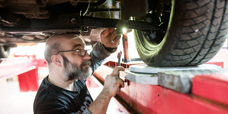 Geometria kolies s nastavením obidvoch náprav