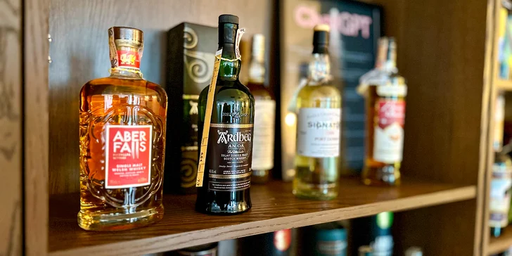 Degustácia rumu alebo whisky s profesionálnym someliérom