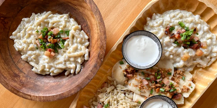 Slovenské špeciality v pravej slovenskej reštaurácii Slovak Pub