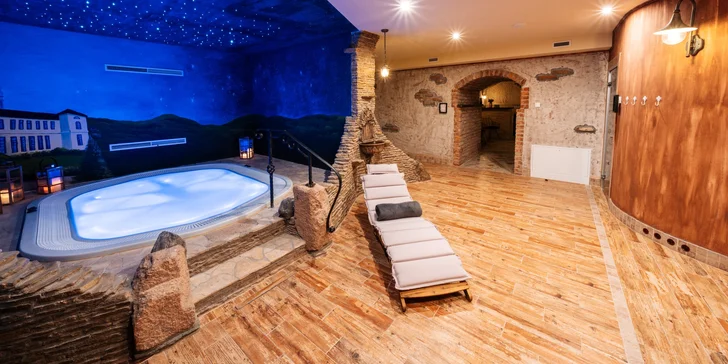 Vstupy do wellness v penzióne Kastély gróf Zichy