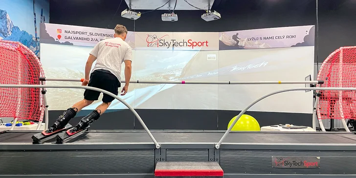 Individuálny tréning s trénerom na lyžiarskom simulátore