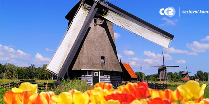 Víkendový zájezd za tulipány do Holandska