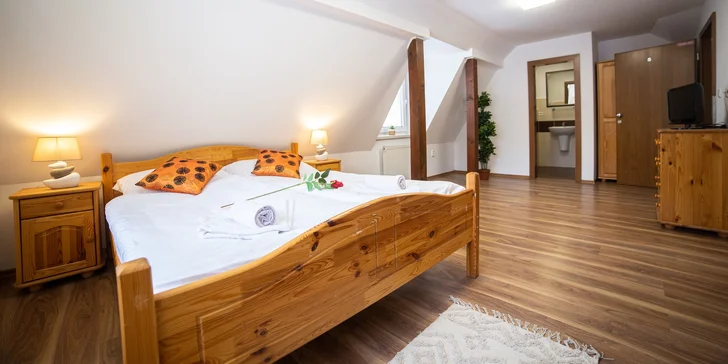 Relax v penzionu přímo v centru Rajeckých Teplic s polopenzí