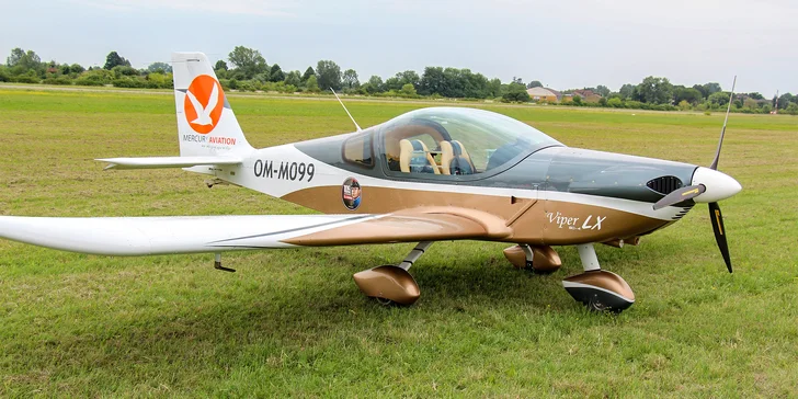 Zážitkový let lietadlom Viper SD4 s možnosťou pilotovania
