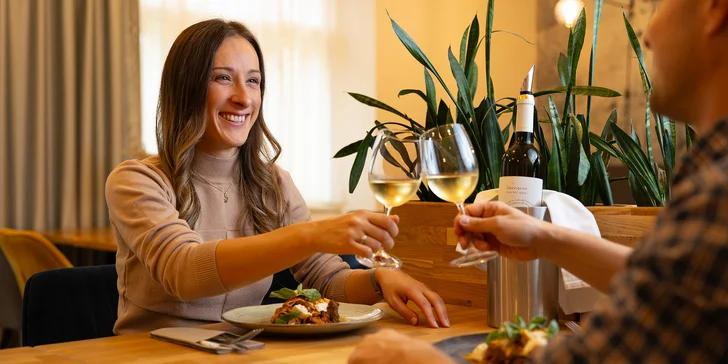 Rande v Boutique Hotel Siglisberg****: Vstup do wellness s otvoreným voucherom do reštaurácie