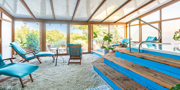 Wellness Fürst: sauny,vírivka, bazén aj priamy vstup do jazera